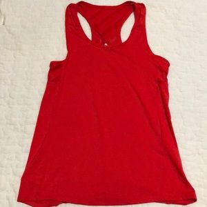 Small Red Workout Tank